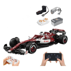 CaDa C64005 Alfa Romeo F1 Team C42 ORLEN Technic Formula 1 Race Car 1:8 1868Pcs Excellent Racer Model and Collection Building Blocks Kids Toy CaDa C64005 Alfa Romeo F1 Team C42 ORLEN Technic Race Car