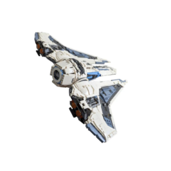 Kom'rk Mandalorian Gauntlet MOC 188327 GoBricks Space Ship