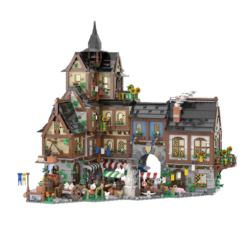 Medieval Town Centre Studio MOC 134085 Medieval House Building