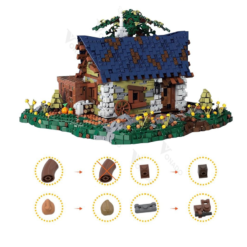 Olivia's Get Away Medieval Architecture MOC 35444 Creator 3178Pcs Building Blocks Kids Toy Olivia's Get-Away MOC 35444