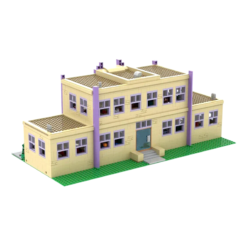 The Simpsons Modular Springfield Elementary School MOC 177723