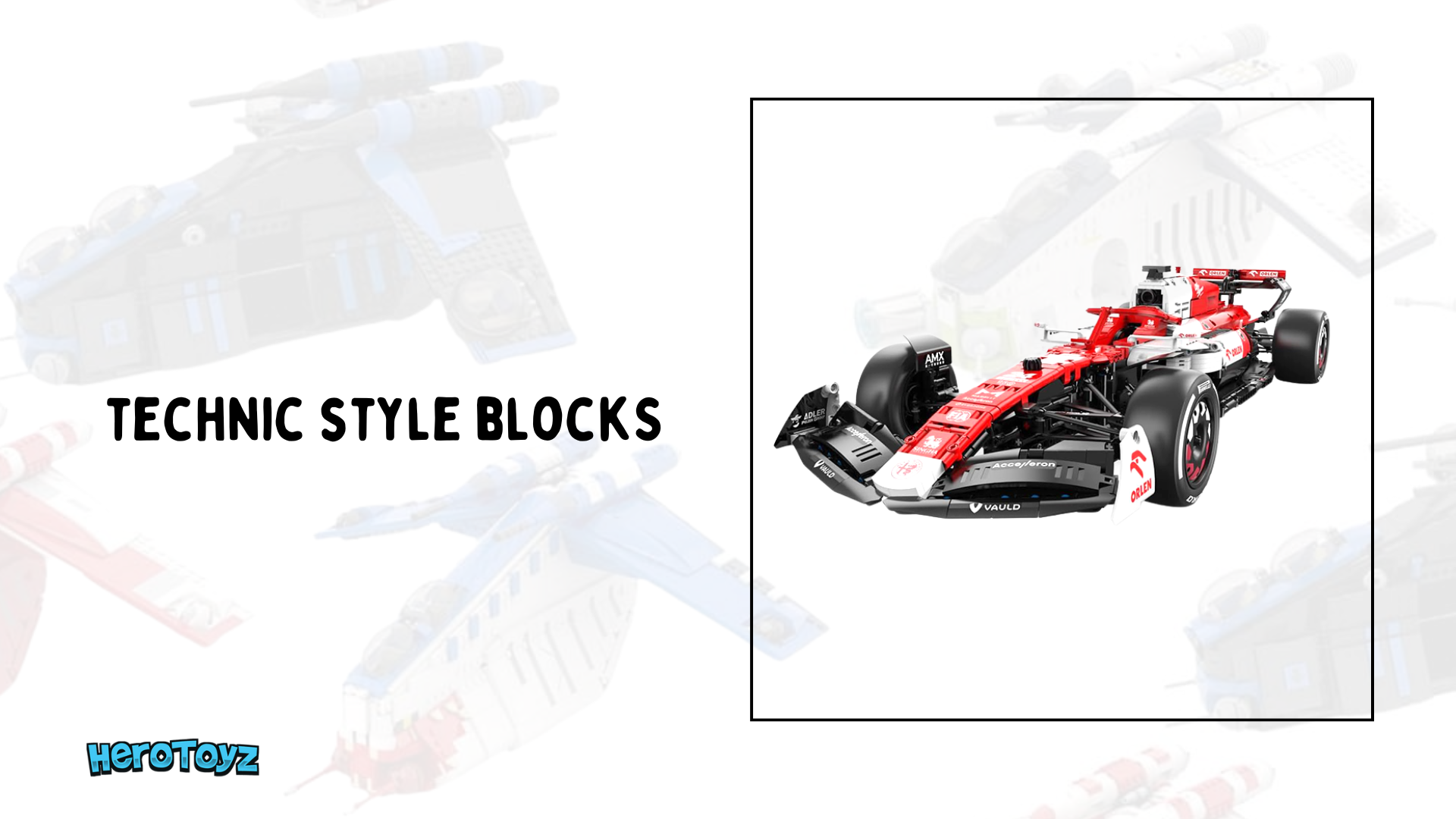 Technic Style Block Kits Bring Engineering Fun For Curious Minds Technic style block kits