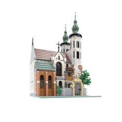 Andrew's Church MOC 124447 Medieval Architecture Church Building 3039Pcs Building Blocks Kids Toy Andrew's Church MOC 124447 Deal Studio Architecture Church Building