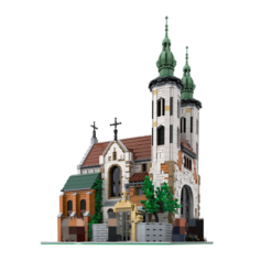 Andrew's Church MOC 124447 Medieval Architecture Church Building 3039Pcs Building Blocks Kids Toy Andrew's Church MOC 124447 Deal Studio Architecture Church Building
