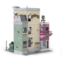 Last of Us Apocalypse Police Station MOC 66832 Building 2689Pcs Building Blocks Kids Toy Apocalypse Police Station MOC 66832 Deal Studio Building
