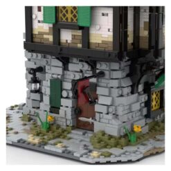 Medieval Smithy Modular Building MOC 44070 Medieval Architecture 2997Pcs Building Blocks Kids Toy The Medieval Smithy Modular Building MOC 44070