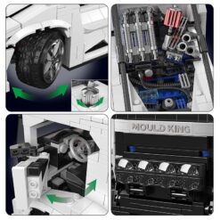 Mould King 10036 Knight Truck Static Vehicle 1604Pcs Building Blocks Kids Toy Mould King 10036 Knight Truck Static Vehicle