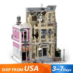 Apocalypse Police Station MOC 66832 Deal Studio Building