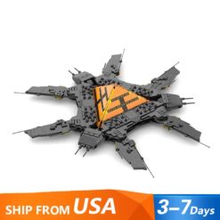 Apophis' Mothership MOC 128807 GoBricks Space Ship