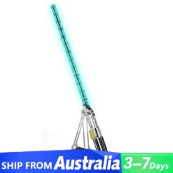 Mould King 10139 Guardian Blade Life-Sized Replica Lightsaber with Stand