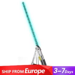 Mould King 10139 Guardian Blade Life-Sized Replica Lightsaber with Stand