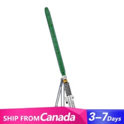 Mould King 10140 Cosmic Knight's Laser Light Sword Life-Sized Replica with Green Lighting and Holder