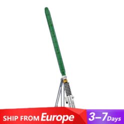 Mould King 10140 Cosmic Knight's Laser Light Sword Life-Sized Replica with Green Lighting and Holder