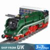 Mould King 12007 German BR18 201 Express Train Locomotive Technic with RC Building Blocks