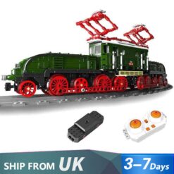 Mould King 12023 World Railway OBB 1189.08 Electric Locomotive Train Technic with RC Building Blocks Kids Toy