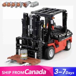 Mould King 13106 Forklift MK 2 Truck Remote Control Vehicle Building Blocks Kids Toys