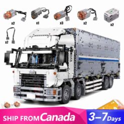 Mould King 13139 Wing Body Truck Container Motorized Technic Building Blocks Bricks Kids Toy