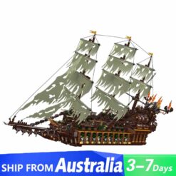 Mould King 13197 Flying Dutchman Pirate Of the Caribbean Ship Sailboat
