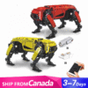Mould King 15067 15066 Robot Dog Technic MK Dynamics Motorized RC Building Blocks Kids Toy