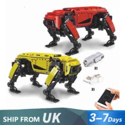 Mould King 15067 15066 Robot Dog Technic MK Dynamics Motorized RC Building Blocks Kids Toy