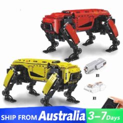 Mould King 15067 15066 Robot Dog Technic MK Dynamics Motorized RC Building Blocks Kids Toy