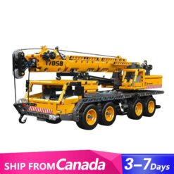 Mould King 17058 MOC Heavy Mechanical Crane Clamping