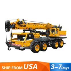 Mould King 17058 MOC Heavy Mechanical Crane Clamping