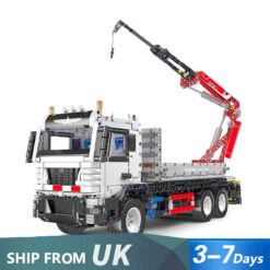 Mould King 17063 Truck-Mounted Construction Heavy Duty Pneumatic Crane