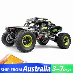Mould King 18002 Green Hound Buggy Technic Off-Road Truck Motorized Remote Control Building Blocks Bricks Kids Toy
