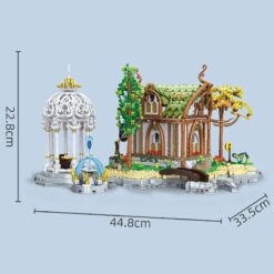 BAKA 33238 The Elven Tavern The Lord of the Rings Rivendell Elf City 2867Pcs Building Blocks Kids Toy BAKA 33238 The Elven Tavern The Lord of the Rings