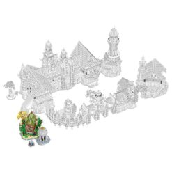 BAKA 33238 The Elven Tavern The Lord of the Rings Rivendell Elf City 2867Pcs Building Blocks Kids Toy BAKA 33238 The Elven Tavern The Lord of the Rings Rivendell Elf City