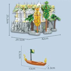 BAKA 33241 Gallery of View The Lord of the Rings Rivendell Elf City 3950Pcs Building Blocks Kids Toy BAKA 33241 Gallery of View The Lord of the Rings