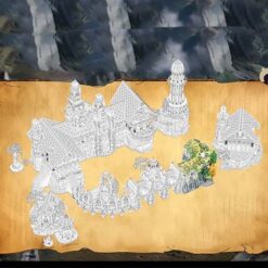 BAKA 33241 Gallery of View The Lord of the Rings Rivendell Elf City 3950Pcs Building Blocks Kids Toy BAKA 33241 Gallery of View The Lord of the Rings Rivendell Elf City