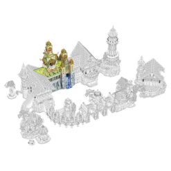 BAKA 33243 The Tower of Strength Brotherhood of Harpist The Lord of the Rings Rivendell Elf City 7140Pcs Building Blocks Kids Toy BAKA 33243 Brotherhood of Harpist The Lord of the Rings Rivendel Elf City