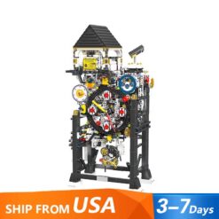 Mould King 10159 Cyberpunk Mechanical Clock
