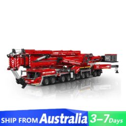 Mould King 17008 Red Liebherr LTM 11200 Remote Controlled Crane With Motor Technic 8506Pcs Building Blocks Bricks Kids Toy
