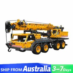 Mould King 17058 MOC Heavy Mechanical Crane Clamping