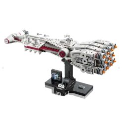 Star Wars Tantive IV 25th Anniversary Starship Model 75376 A New Hope 654Pcs Building Blocks Kids Toy Star Wars A New Hope Tantive IV Buildable 25th Anniversary Starship Model 75376