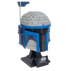 Star Wars Jango Fett Helmet Mandalorian 75408 Ideas Creator Series 616Pcs Building Blocks Kids Toy Star Wars Jango Fett Helmet Mandalorian Model Kit 75408