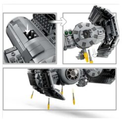 Star Wars TIE Bomber Fighter 75347 Space Ship 625Pcs Building Blocks Kids Toy Star Wars TIE Bomber Model Building Kit 75347 Ideas Creator Series