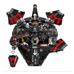 Star Wars The Dark Falcon Starship 75389 Ideas Creator Series 1579Pcs Building Blocks Kids Toy Star Wars The Dark Falcon Buildable Starship 75389