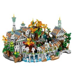 Reobrix 55015 Duskvale Sanctum The Lord of the Rings Rivendell 4406Pcs Building Blocks Kids Toy Reobrix 55015 Duskvale Sanctum The Lord of the Rings Modular Buildings