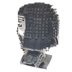 Star Wars Ben Solo Helmet MOC-84160 Space Battle Model Bust 876Pcs Building Blocks Kids Toy Star Wars Helmet Ben Solo MOC-84160