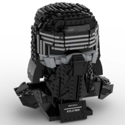 Star Wars Ben Solo Helmet MOC-84160 Space Battle Model Bust 876Pcs Building Blocks Kids Toy Star Wars Helmet Ben Solo MOC-84160