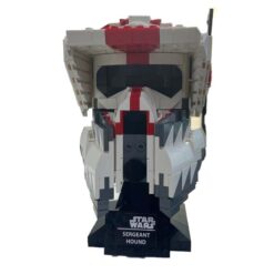 Star Wars Helmet Clone Sergent Hound MOC-166506 ARF Trooper Bust Space Battle Model 826Pcs Building Blocks Kids Toy Star Wars Helmet Clone Sergent Hound MOC-166506