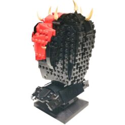 Star Wars Darth Maul Helmet Bust MOC-82933 Space Battle Model 592Pcs Building Blocks Kids Toy Star Wars Maul Helmet Collection MOC-82933