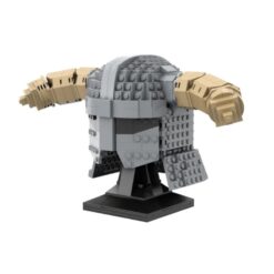 Skyrim Iron Helmet Game MOC-154454 Space Battle Model 607Pcs Building Blocks Kids Toy Star Wars Skyrim - Iron Helmet MOC-154454
