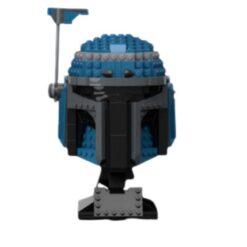 Star Wars Axe Woves Helmet Night Owls Mandalorian MOC-147956 Space Battle Model 599Pcs Building Blocks Kids Toy Star Wars Axe Woves Helmet Collection MOC-147956