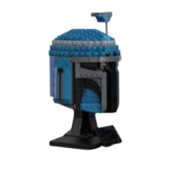 Star Wars Axe Woves Helmet Night Owls Mandalorian MOC-147956 Space Battle Model 599Pcs Building Blocks Kids Toy Star Wars Axe Woves Helmet Collection MOC-147956