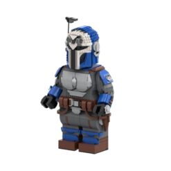 Star Wars Bo Katan Kryze Mega Figure Mandalorian Night Owls Bust MOC-148314 Space Battle Model 2089Pcs Building Blocks Kids Toy Star Wars Bo Katan Kryze Mega Figure Bust MOC-148314